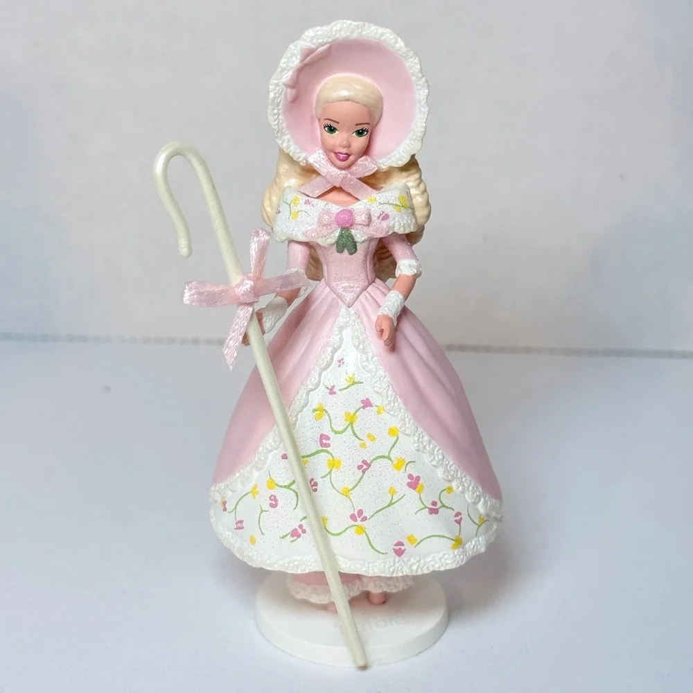 1998 Hallmark Keepsake Barbie Little Bo Peep Ornament Childrens Collector Series